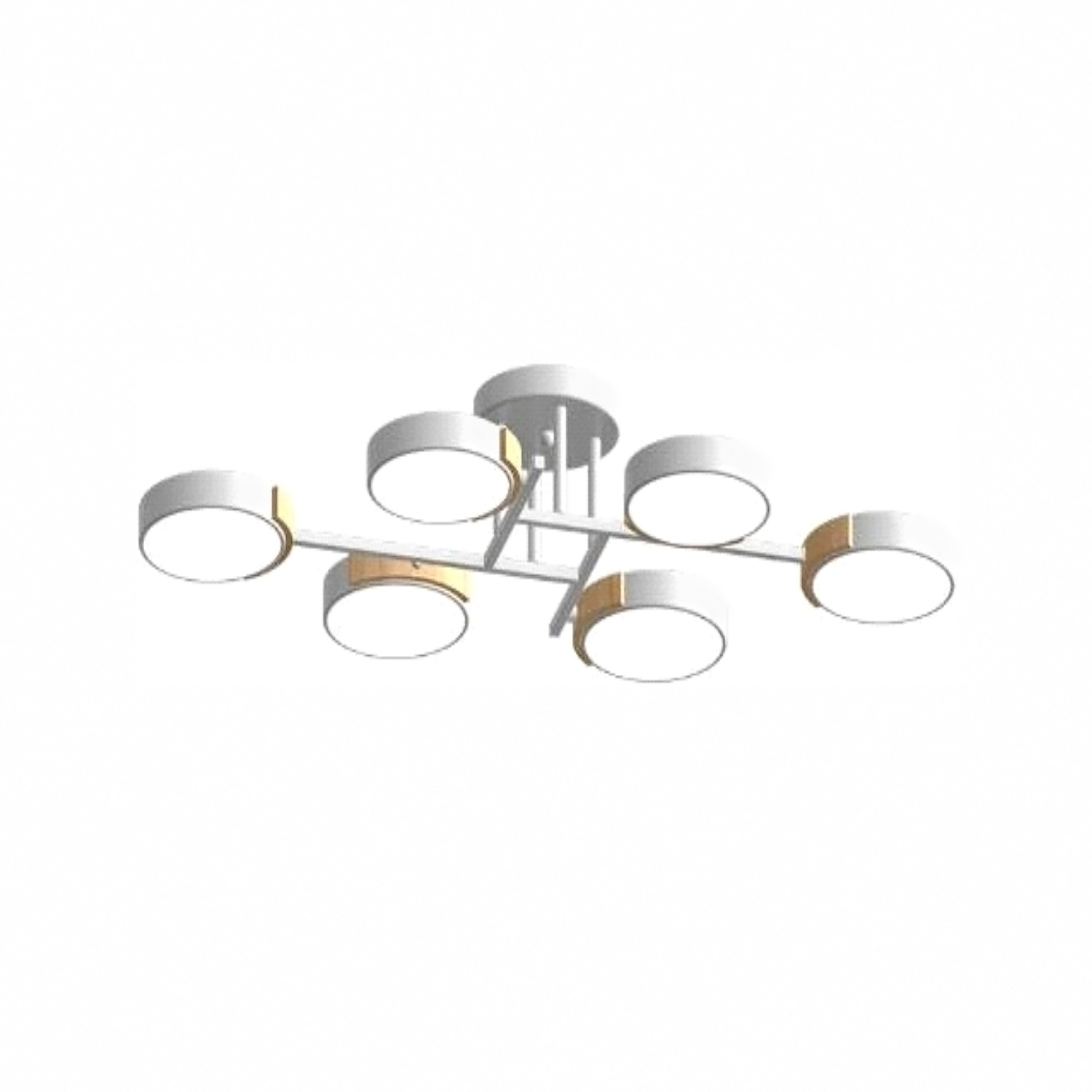 Потолочный светильник LED4U L3211-830 WH