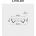 Потолочный светильник LED4U L1190-400 GD