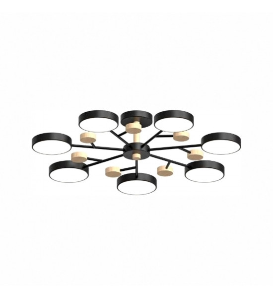 Потолочный светильник LED4U L3205-800 BK