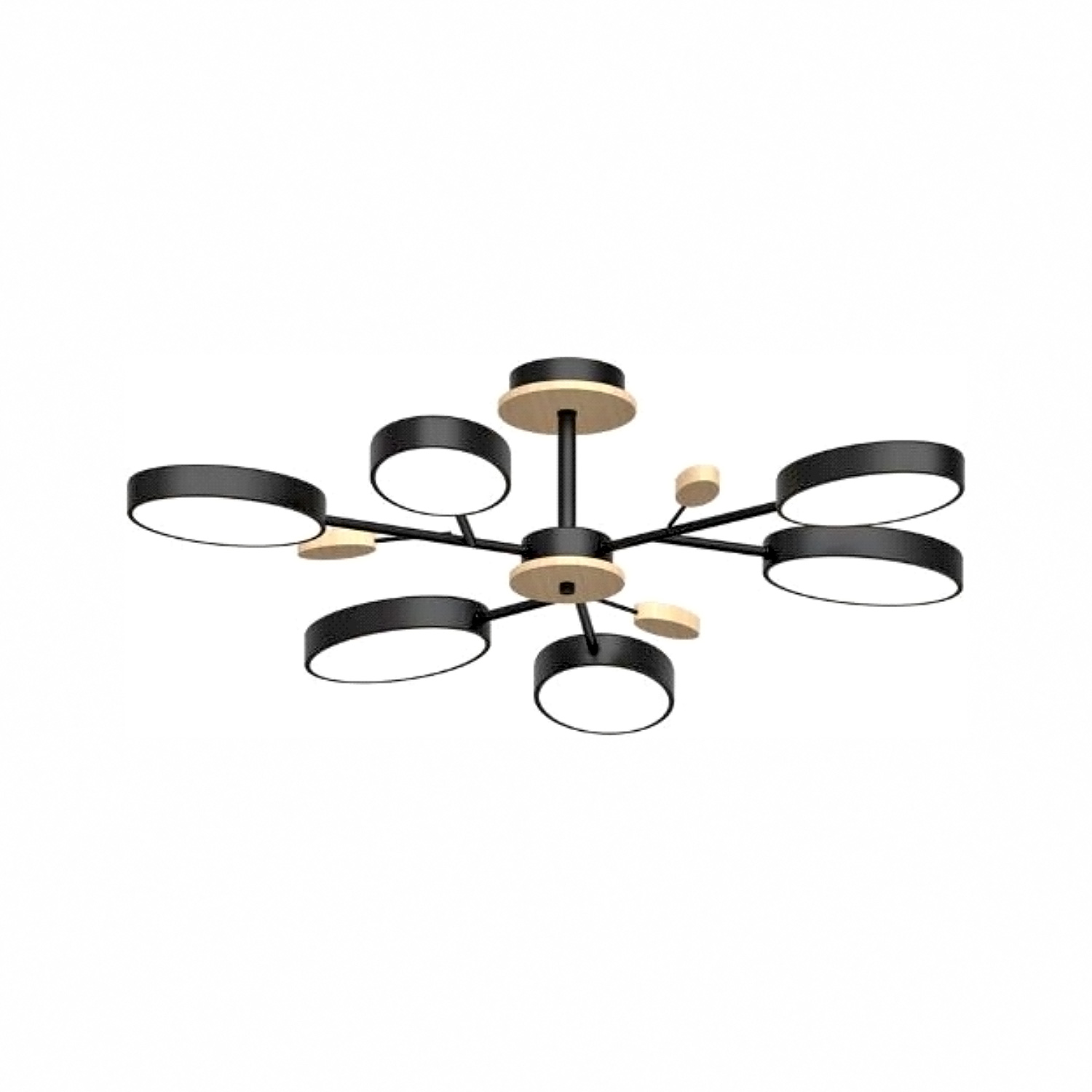 Потолочный светильник LED4U L3220-830 BK
