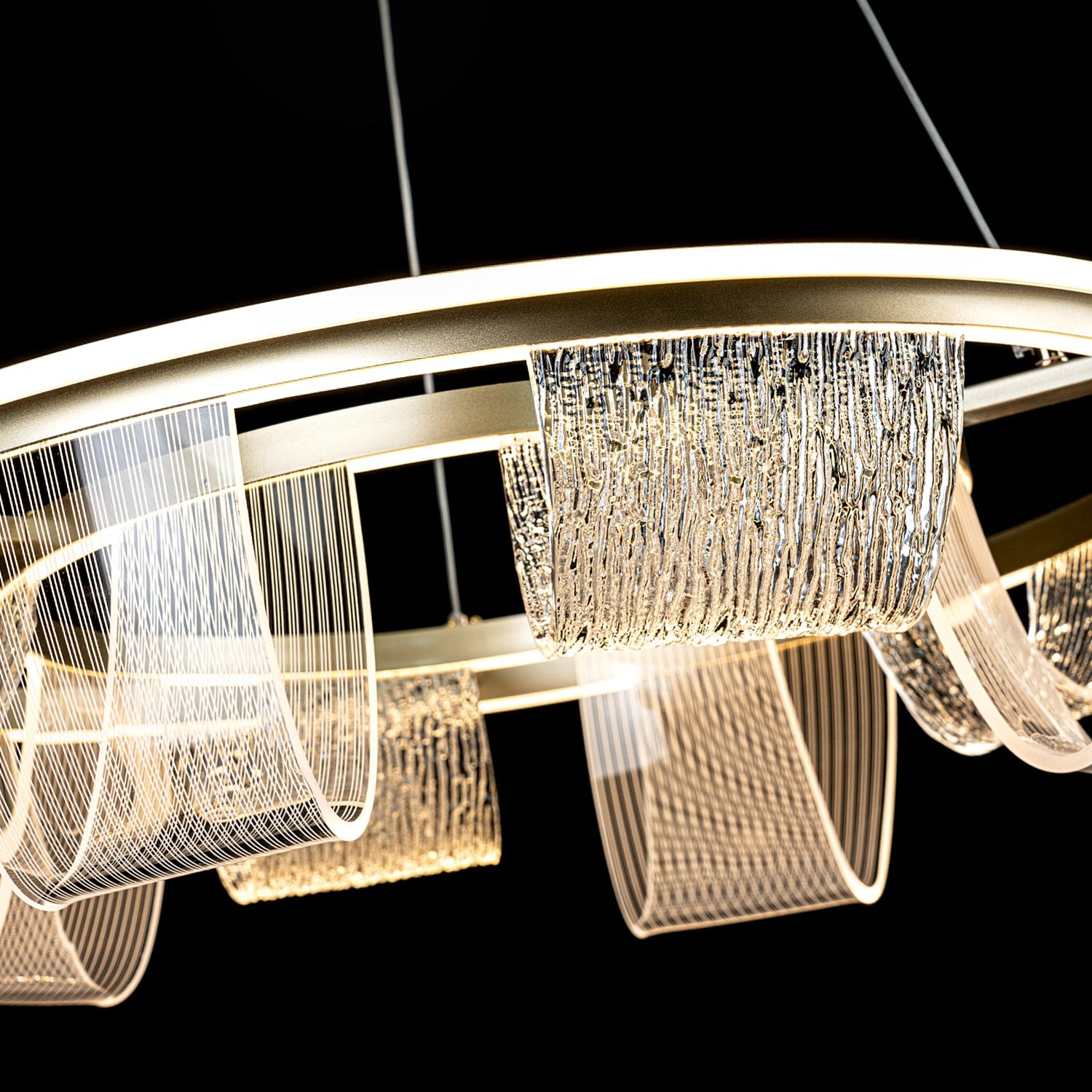 Подвесной светильник LED4U L7706-630 GD