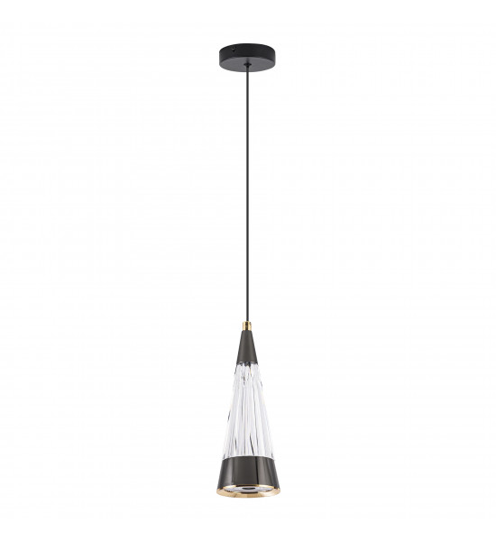 Подвесной светильник LED4U L7121-1 СR-BK