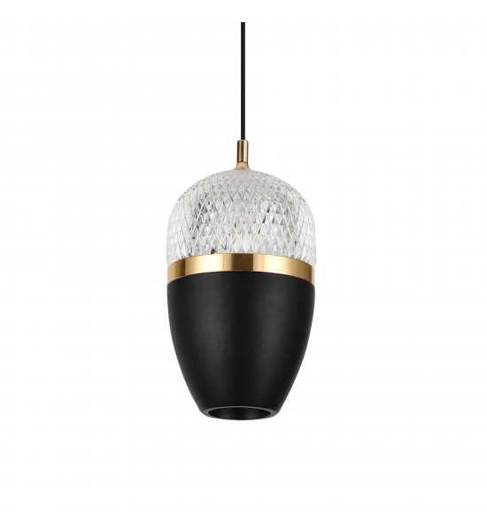 Подвесной светильник LED4U L8754-1 BK Подвесной светильник LED4U L8754-1 BK