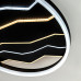 Потолочный светильник LED4U L1055-500 BK
