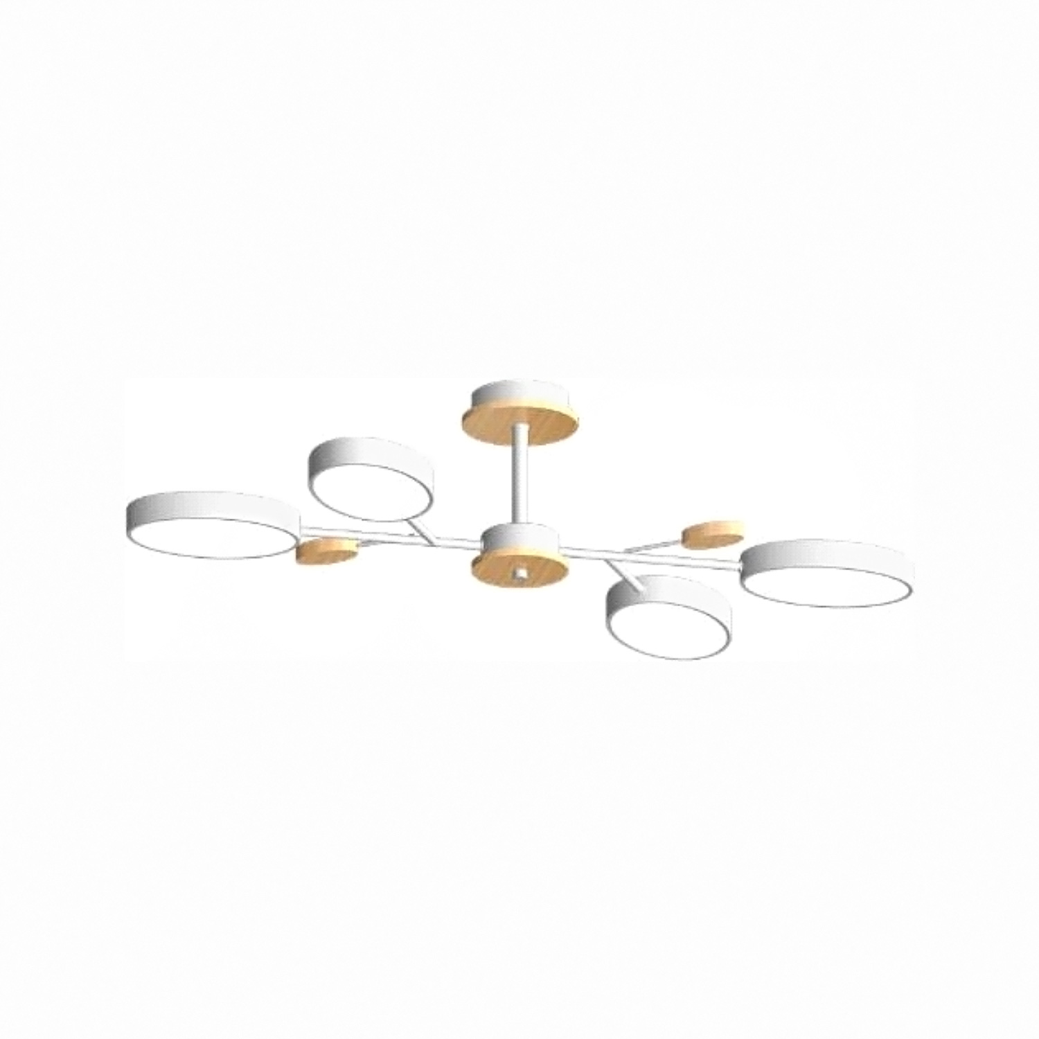 Потолочный светильник LED4U L3219-830 WH