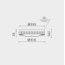 Потолочный светильник LED4U L1146-300 CR