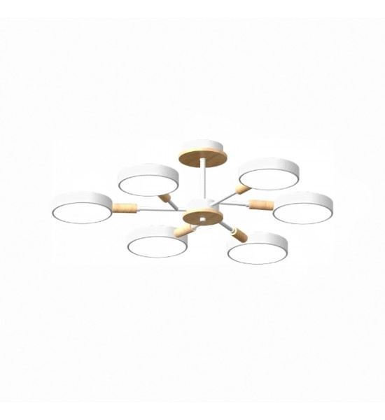 Потолочный светильник LED4U L3218-740 WH Потолочный светильник LED4U L3218-740 WH