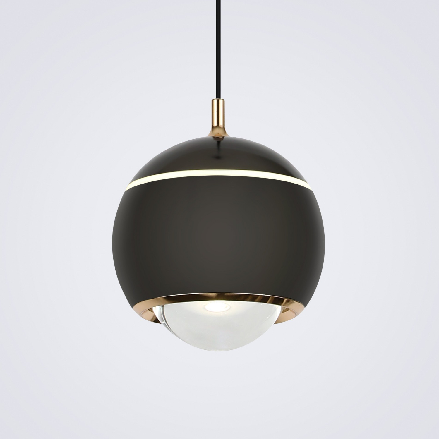 Подвесной светильник LED4U L8753-1 BK