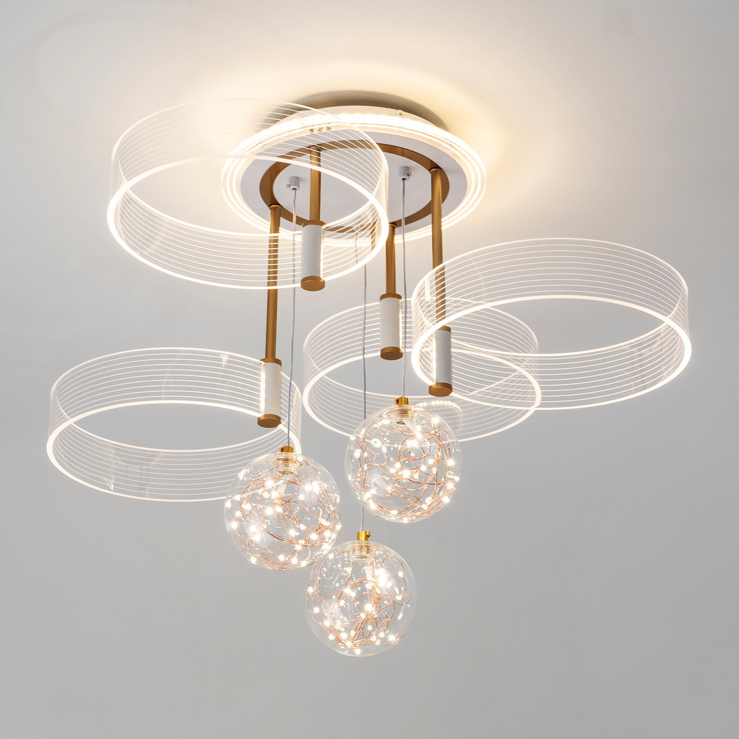 Потолочный светильник LED4U L1040-750 WT