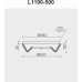 Потолочный светильник LED4U L1190-500 GD