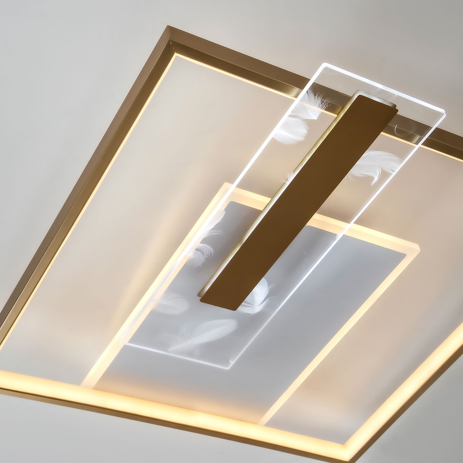 Потолочный светильник LED4U L1045-500 GD
