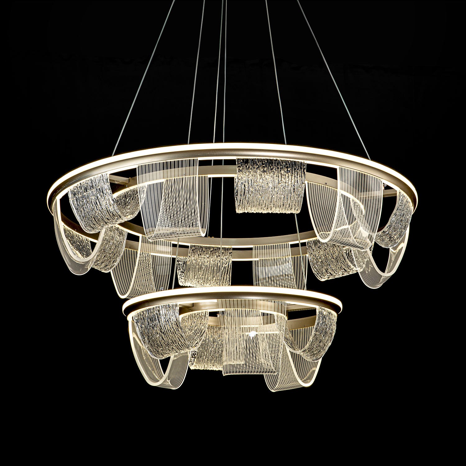 Подвесной светильник LED4U L7706-800-460 GD