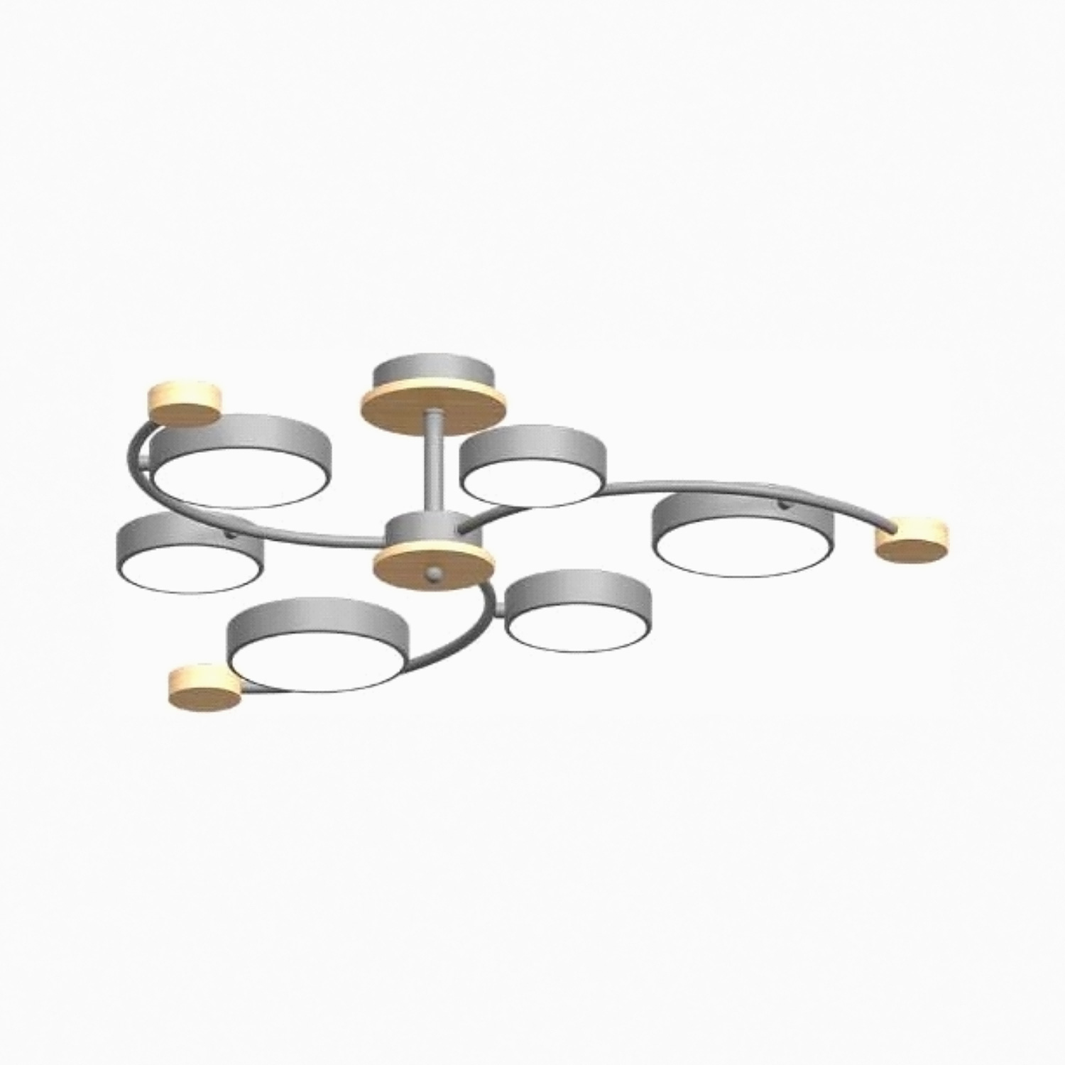 Потолочный светильник LED4U L3207-840 GR