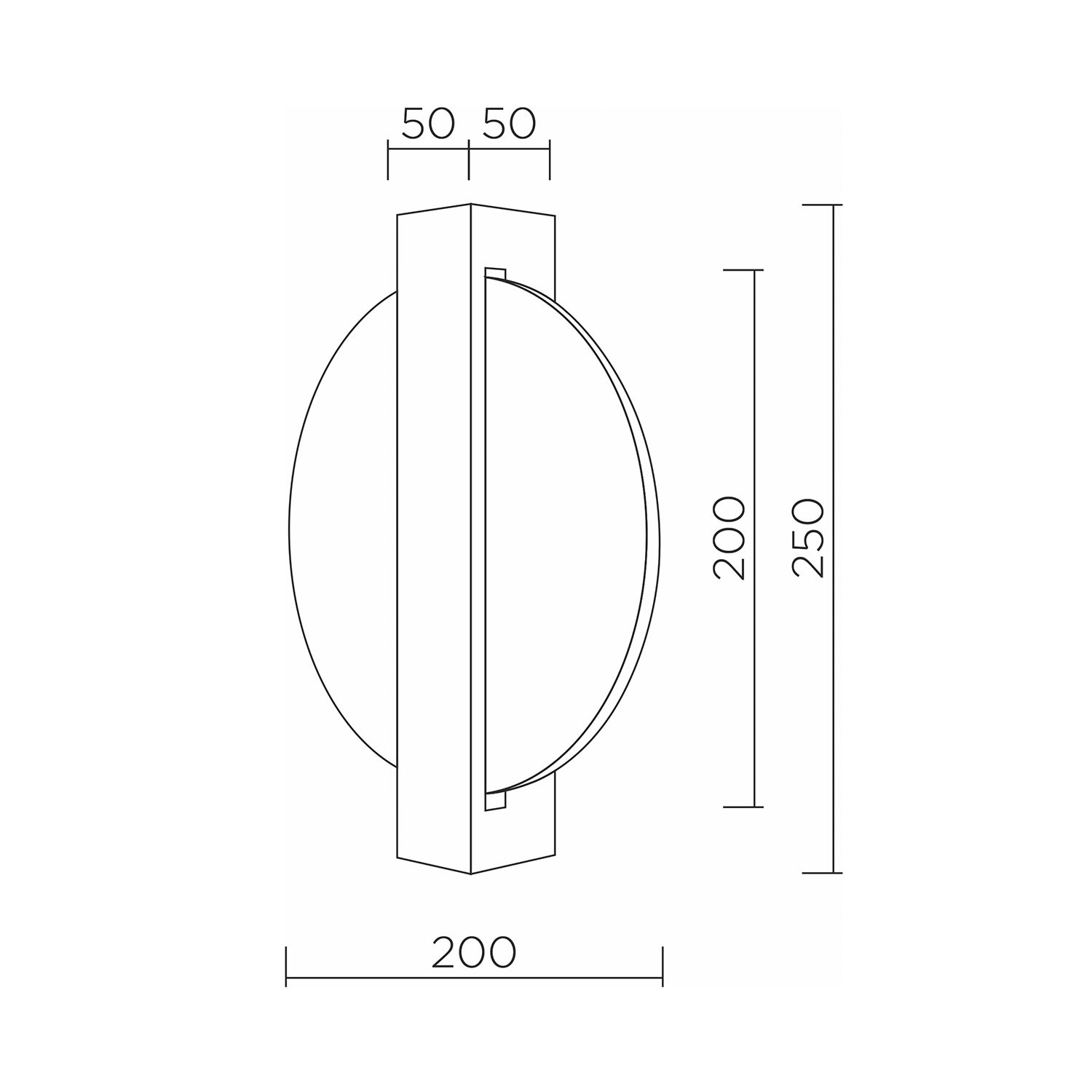 Настенный светильник LED4U L7366-2 BS