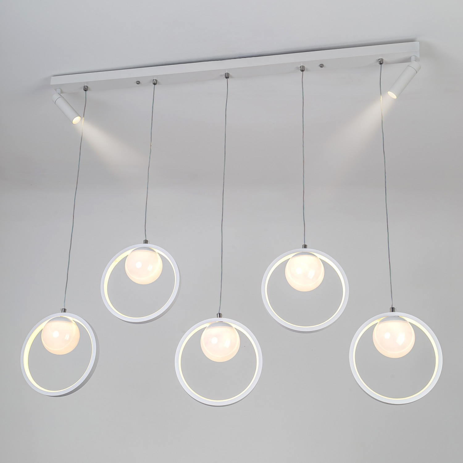 Подвесной светильник LED4U L7103-7 WТ