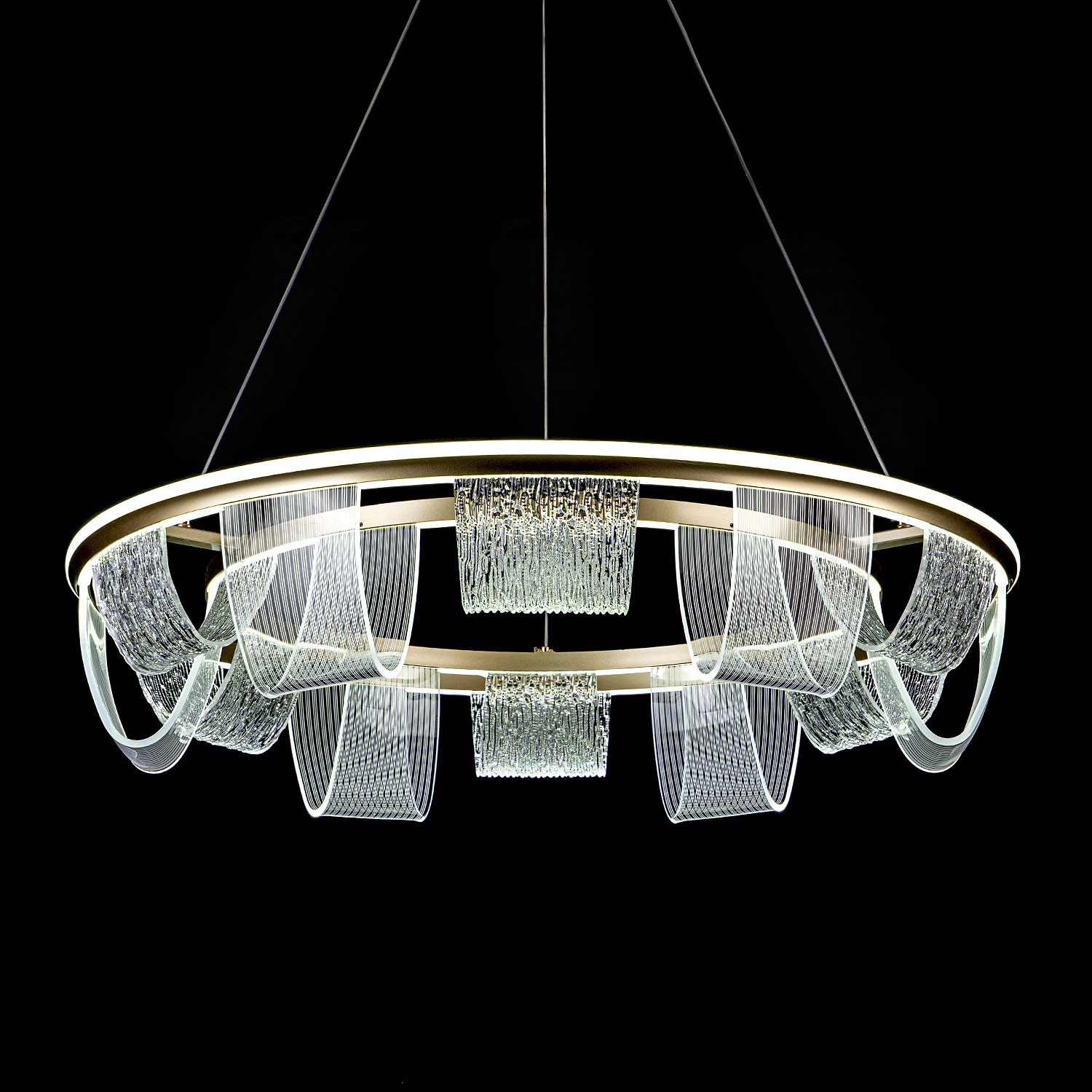 Подвесной светильник LED4U L7706-800 GD