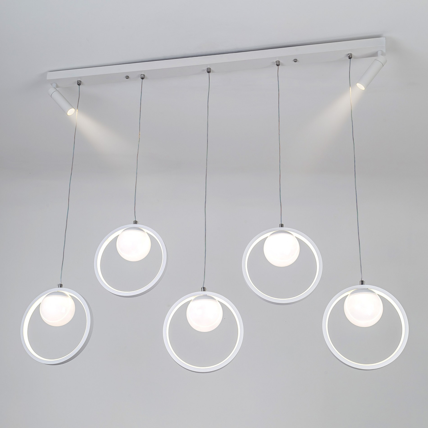 Подвесной светильник LED4U L7103-7 WТ