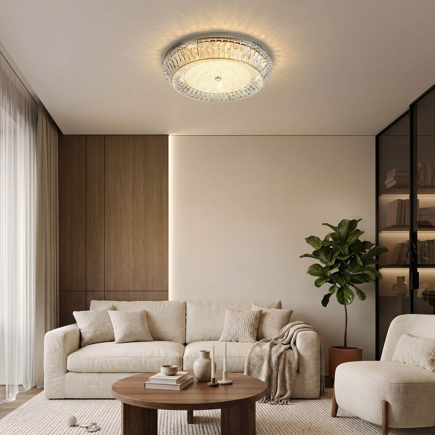 Потолочный светильник LED4U L1190-600 CR