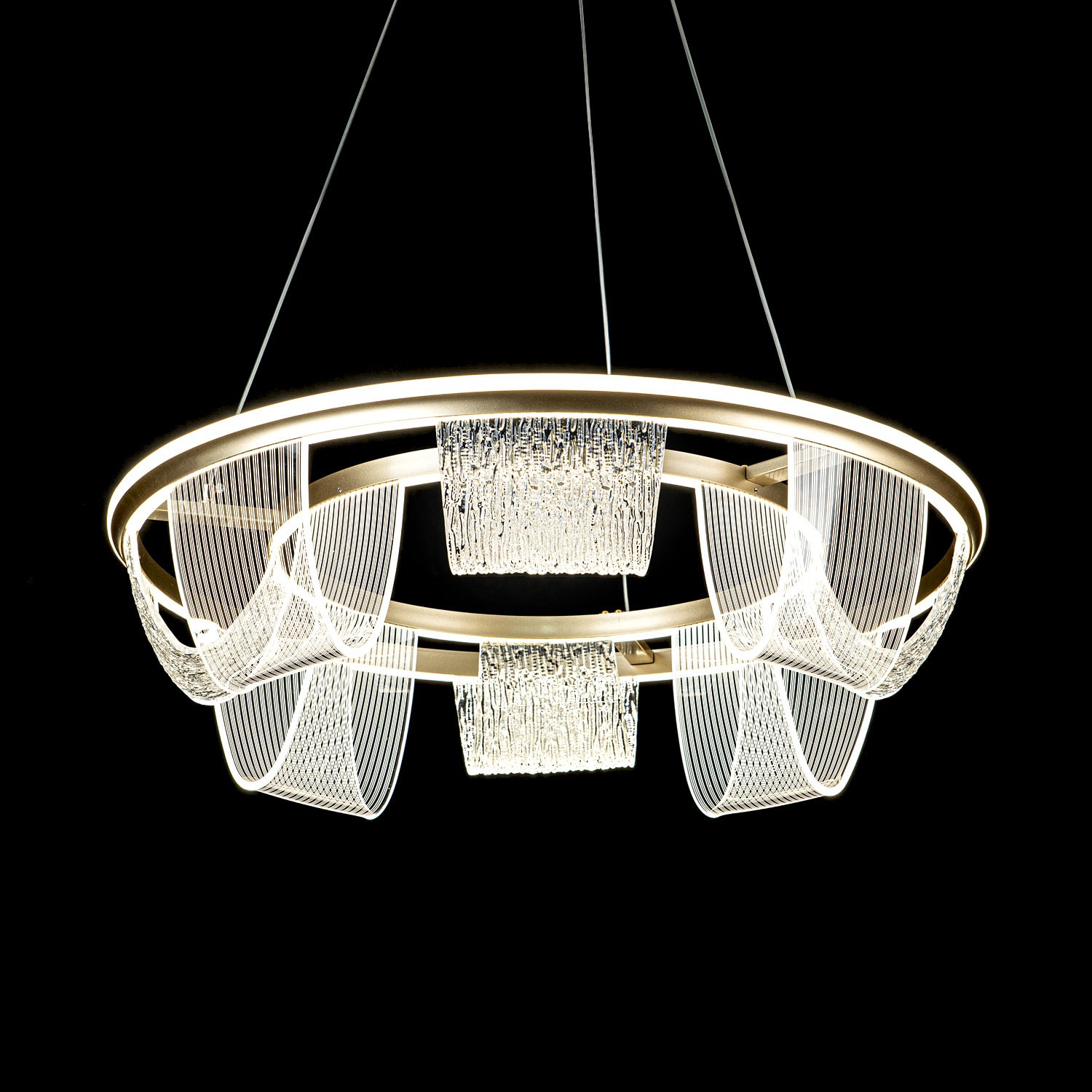 Подвесной светильник LED4U L7706-630 GD