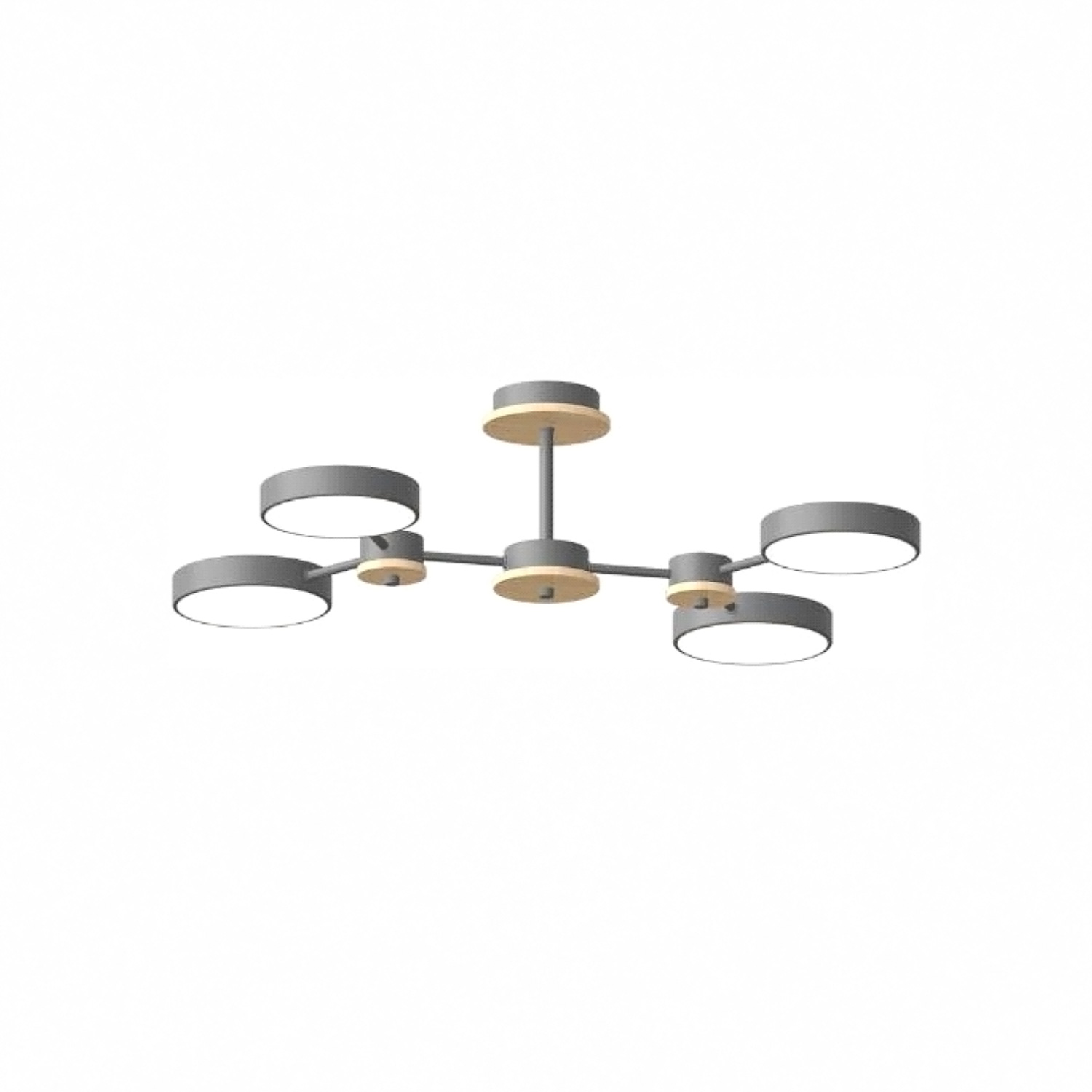 Потолочный светильник LED4U L3215-630 GR