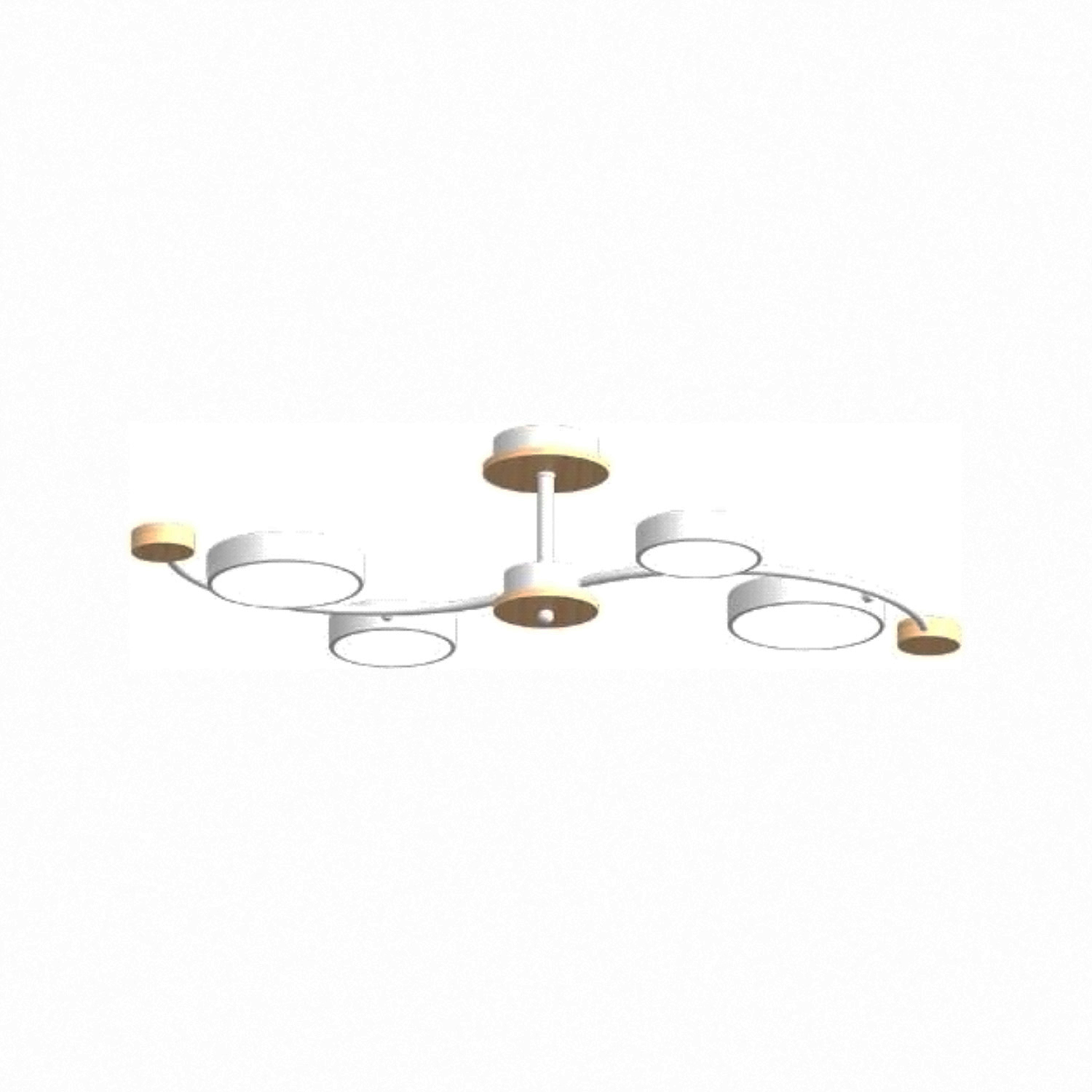 Потолочный светильник LED4U L3206-800 WH