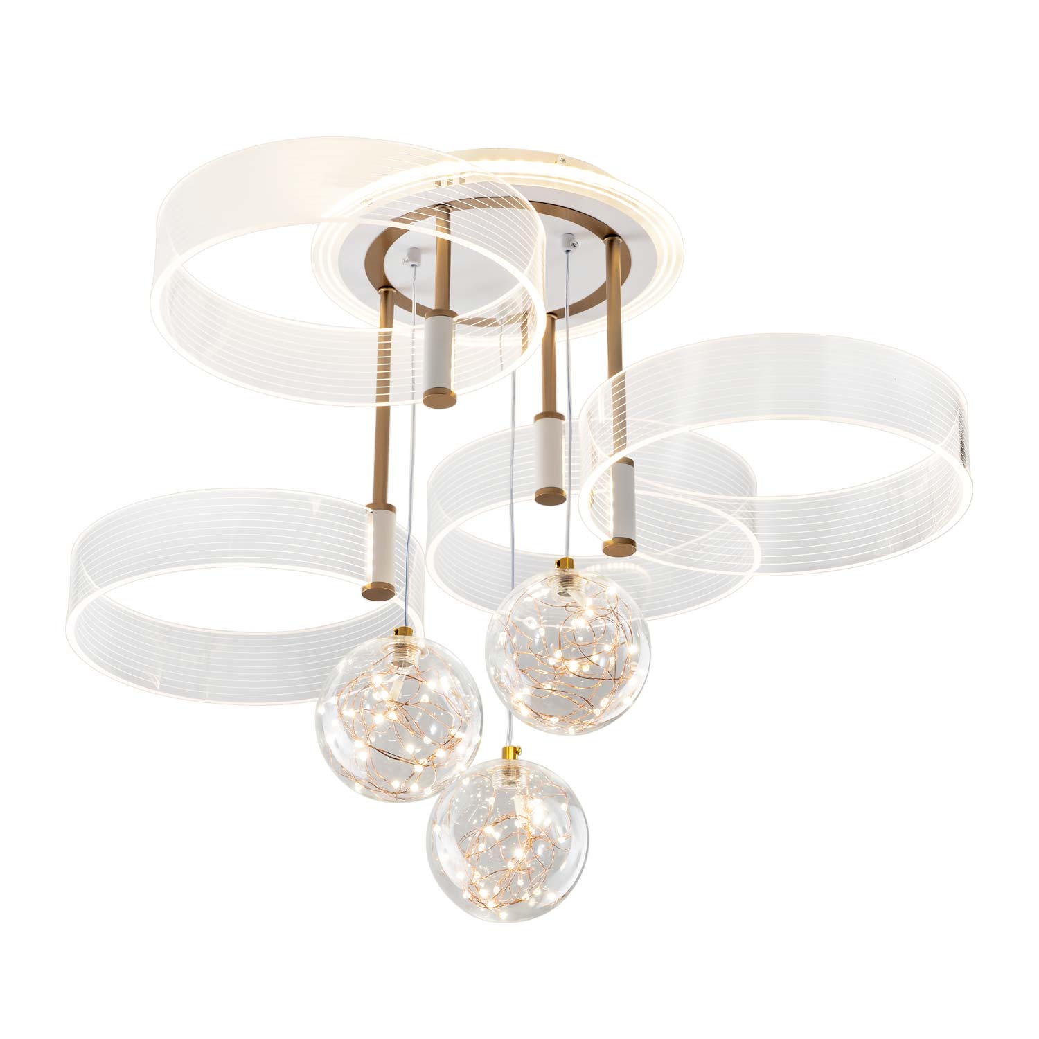 Потолочный светильник LED4U L1040-750 WT