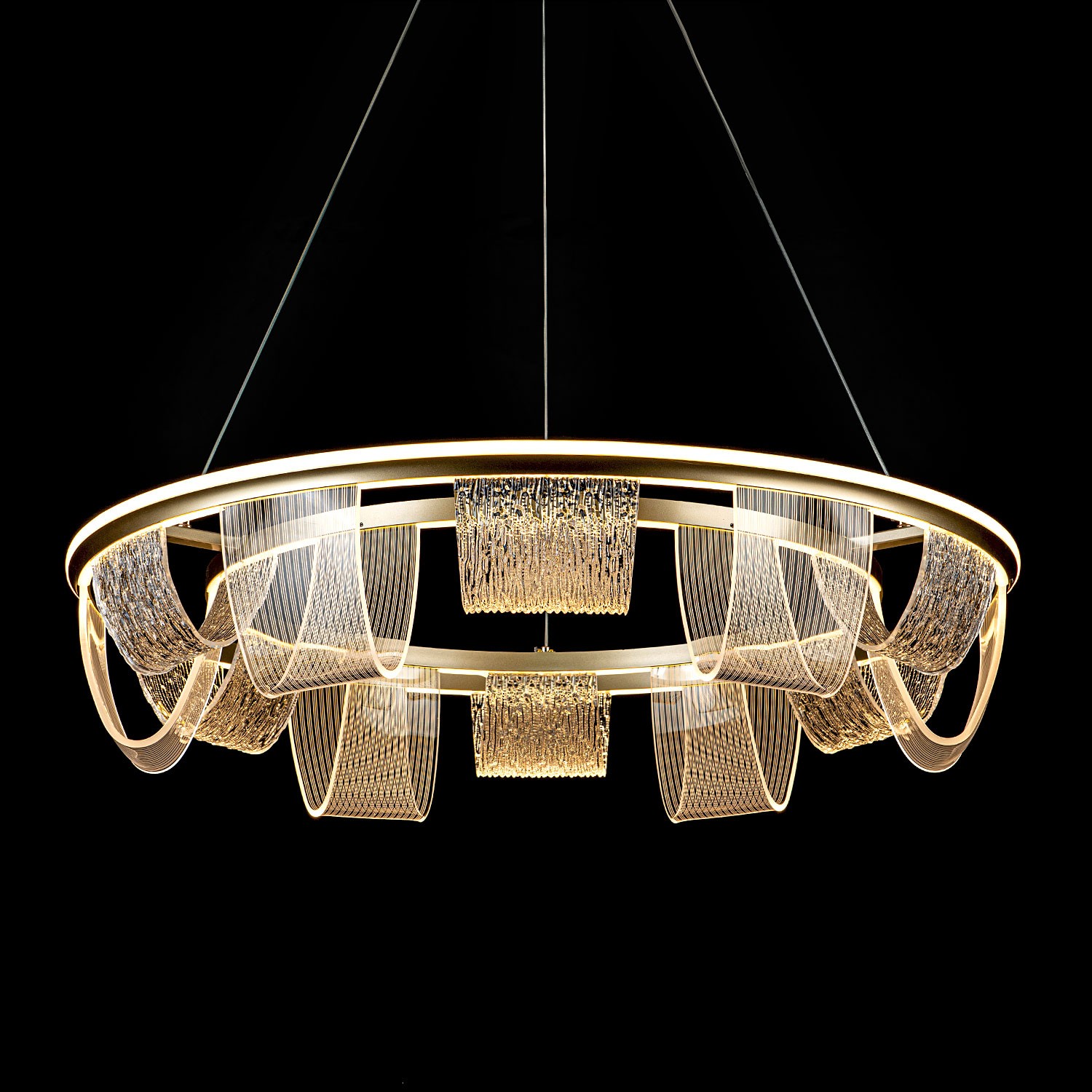 Подвесной светильник LED4U L7706-800 GD