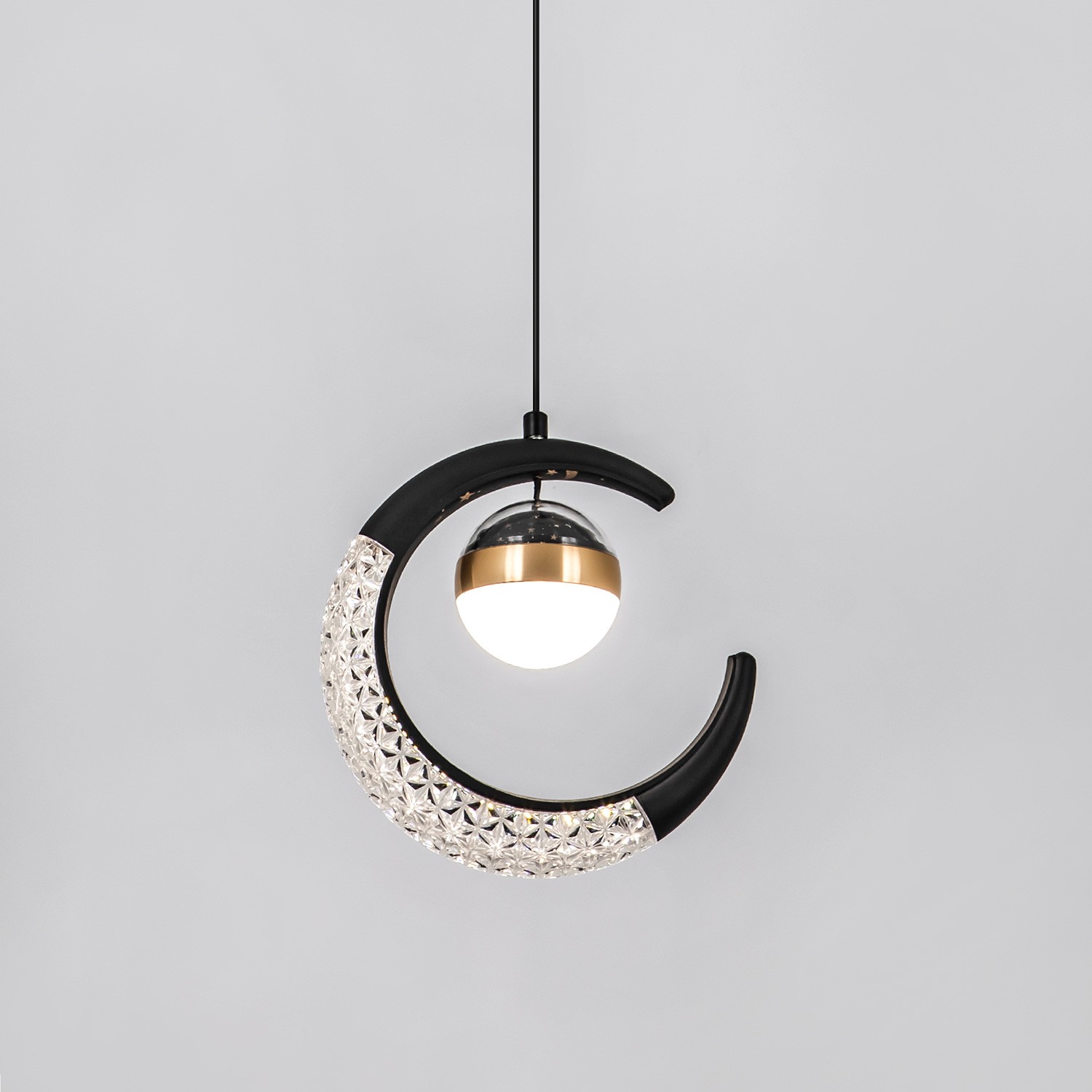 Подвесной светильник LED4U L7112-1 BK
