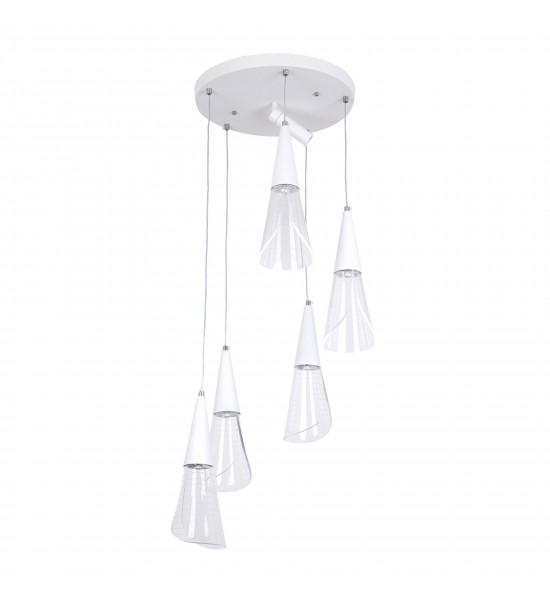 Подвесной светильник LED4U L7106-6 WТ