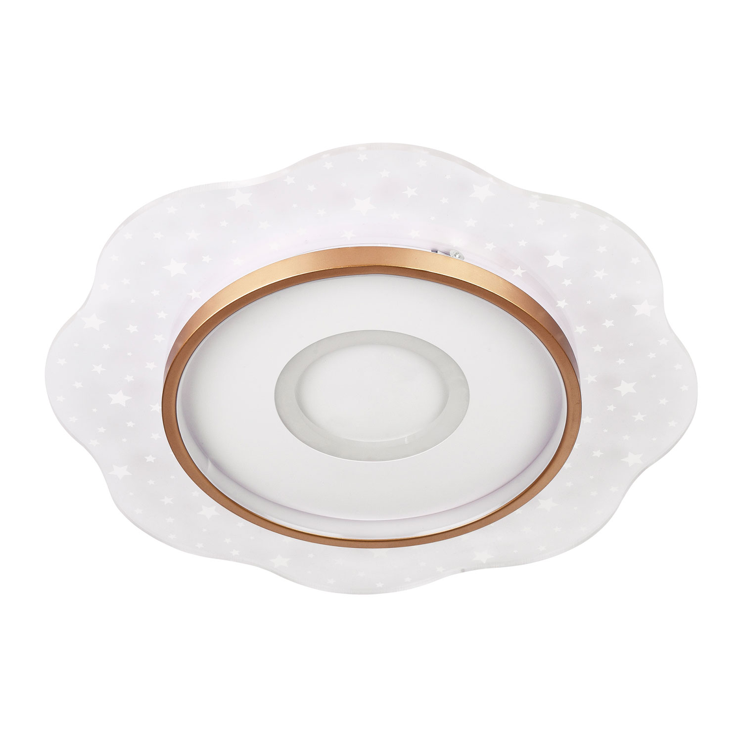 Потолочный светильник LED4U L1028-500 WH-GD