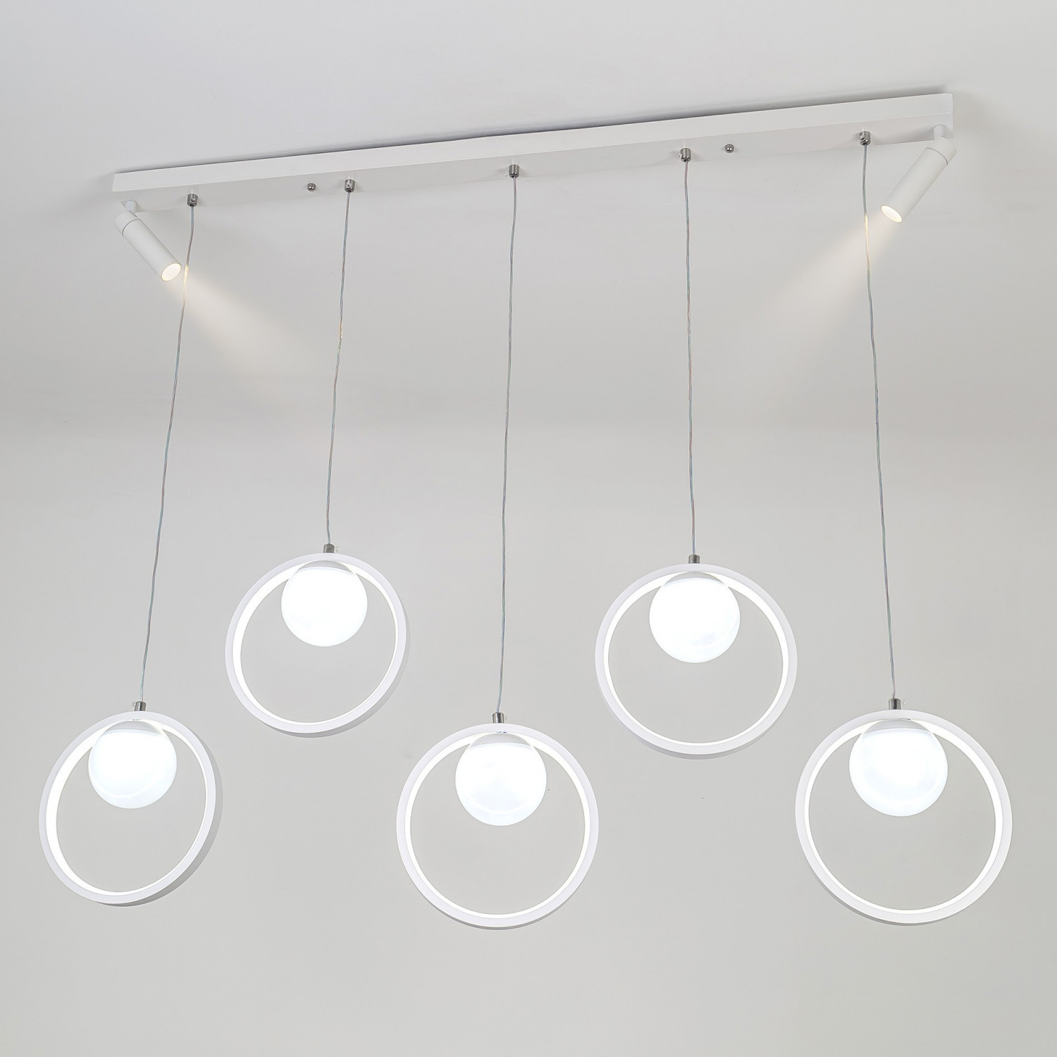 Подвесной светильник LED4U L7103-7 WТ