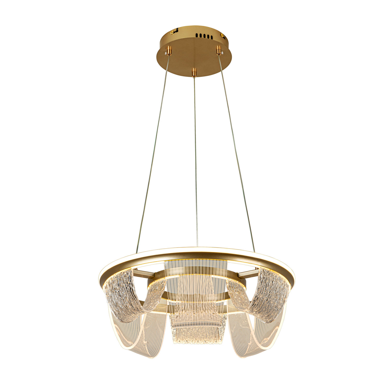 Подвесной светильник LED4U L7706-460 GD