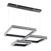 Подвесной светильник LED4U 8596-500-400-300 BK
