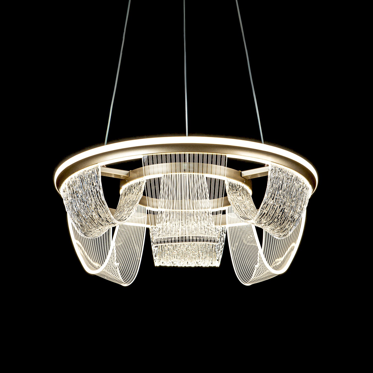 Подвесной светильник LED4U L7706-460 GD