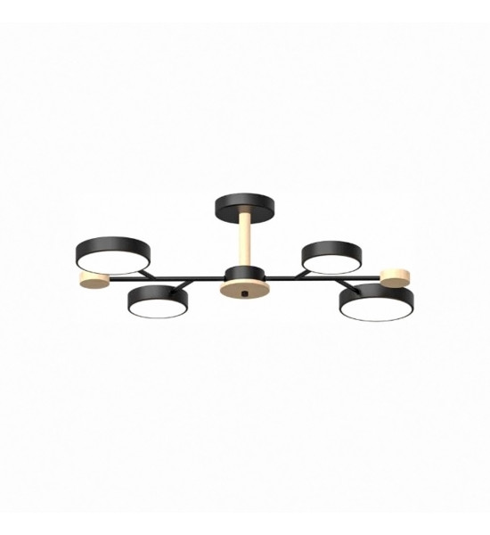 Потолочный светильник LED4U L3213-670 BK Потолочный светильник LED4U L3213-670 BK