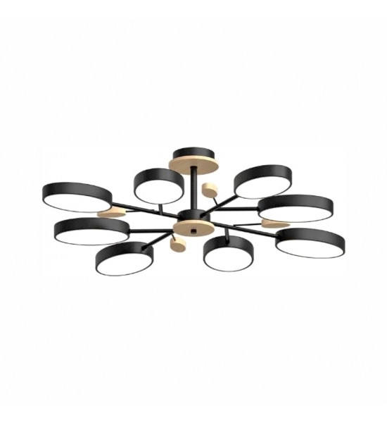 Потолочный светильник LED4U L3221-850 BK Потолочный светильник LED4U L3221-850 BK