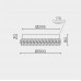 Потолочный светильник LED4U L1116-300 CR