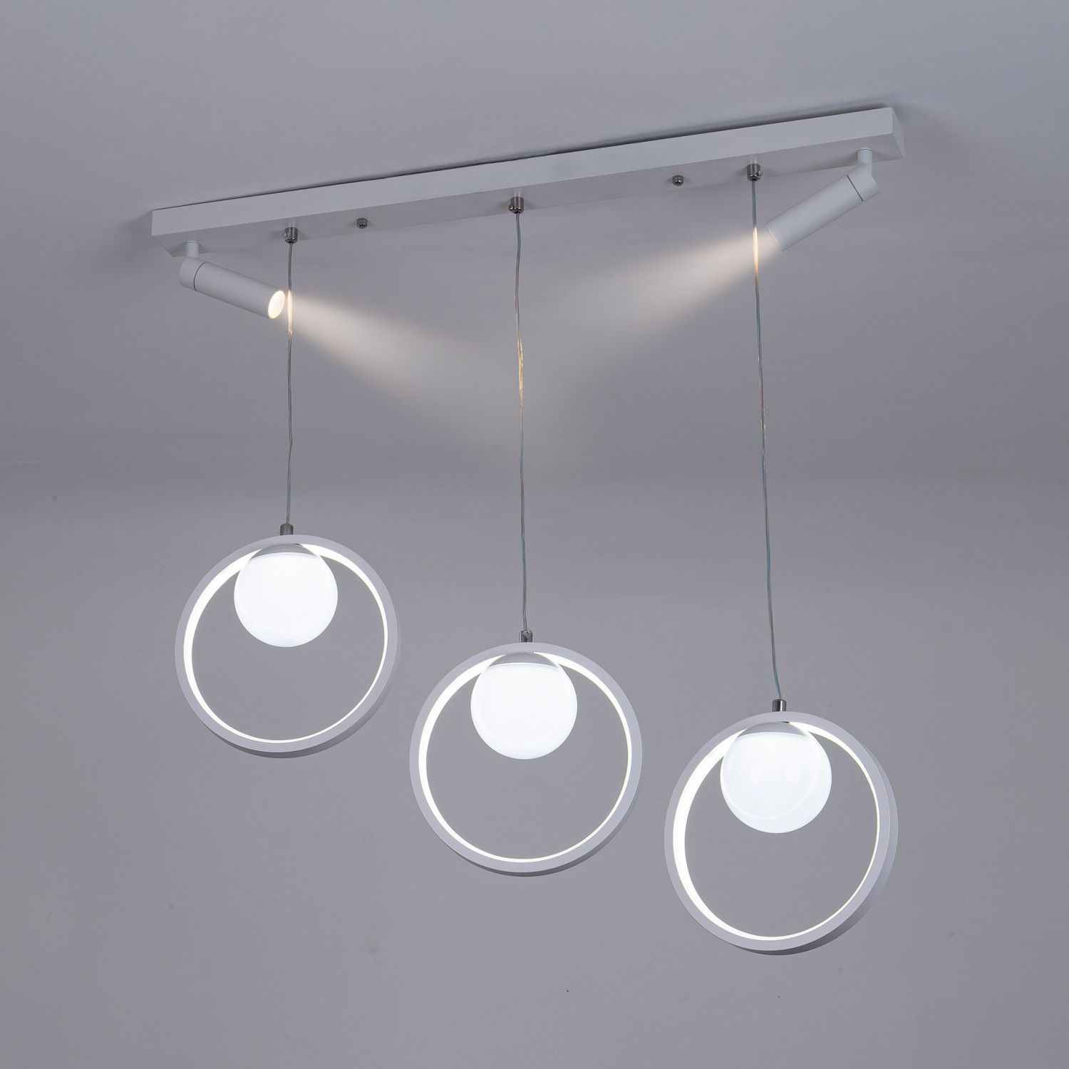 Подвесной светильник LED4U L7103-5 WТ