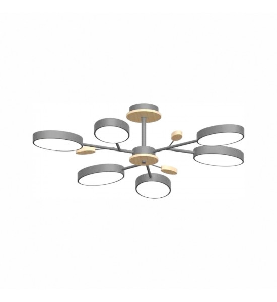 Потолочный светильник LED4U L3220-830 GR Потолочный светильник LED4U L3220-830 GR