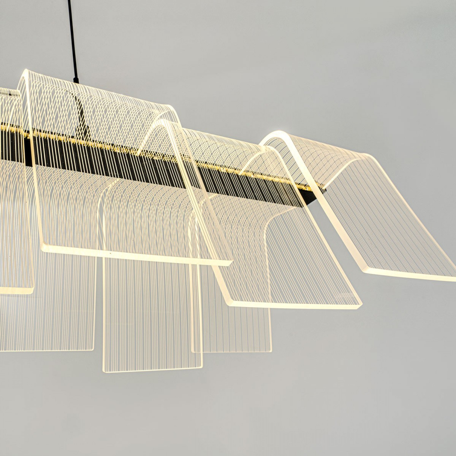 Подвесной светильник LED4U L7709-970 BK