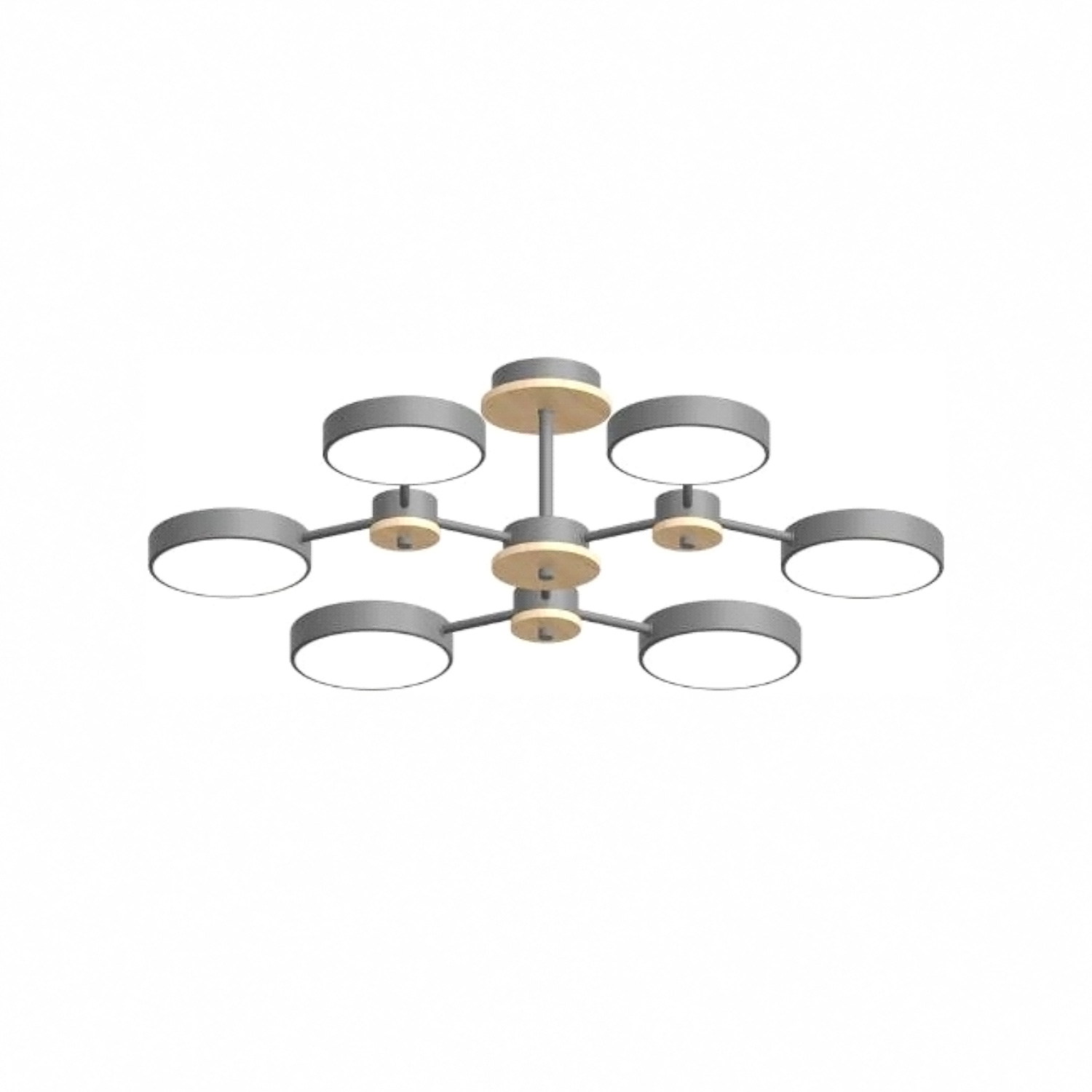 Потолочный светильник LED4U L3216-730 GR
