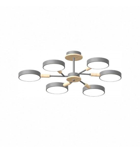 Потолочный светильник LED4U L3218-740 GR Потолочный светильник LED4U L3218-740 GR