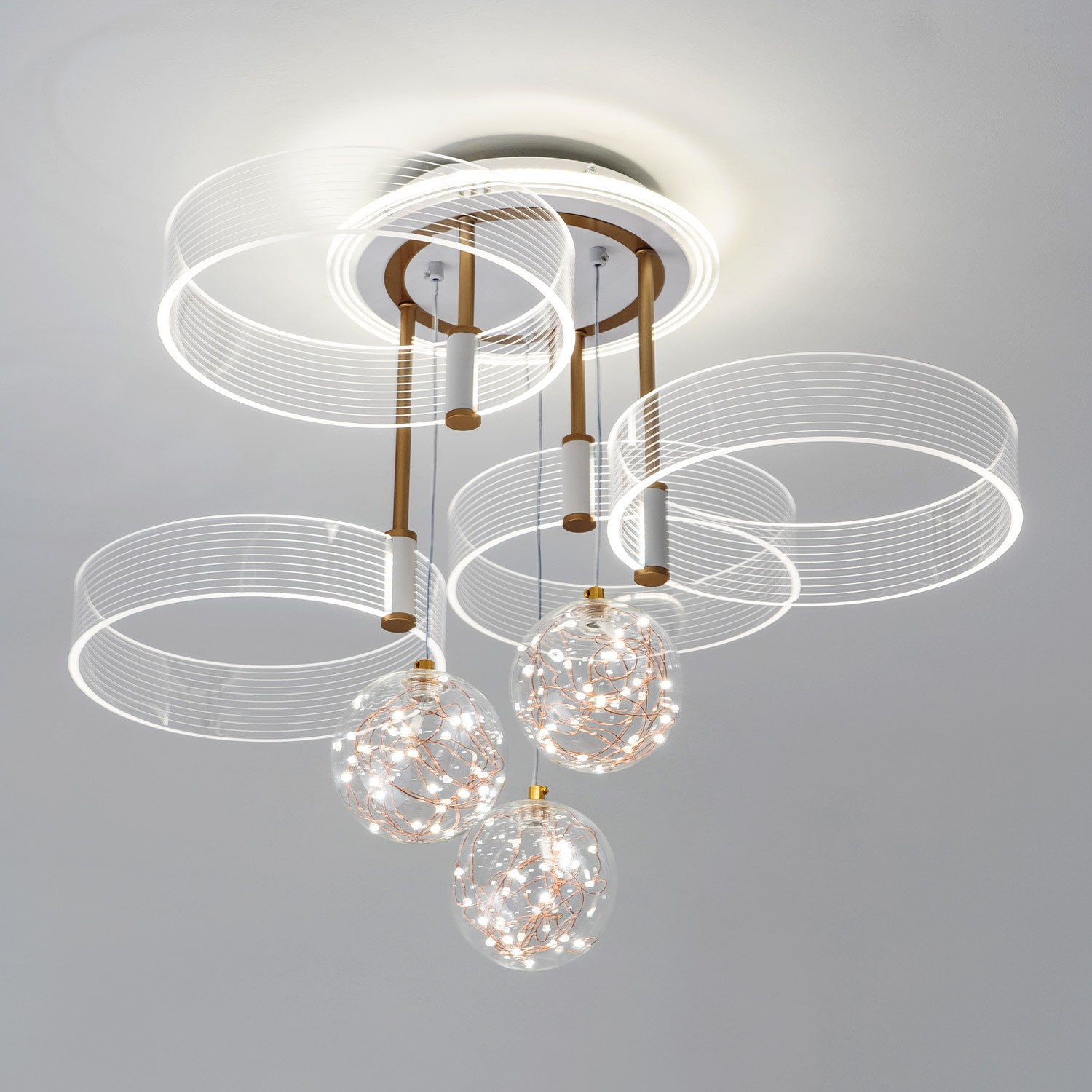 Потолочный светильник LED4U L1040-750 WT
