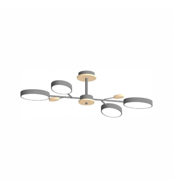 Потолочный светильник LED4U L3219-830 GR Потолочный светильник LED4U L3219-830 GR