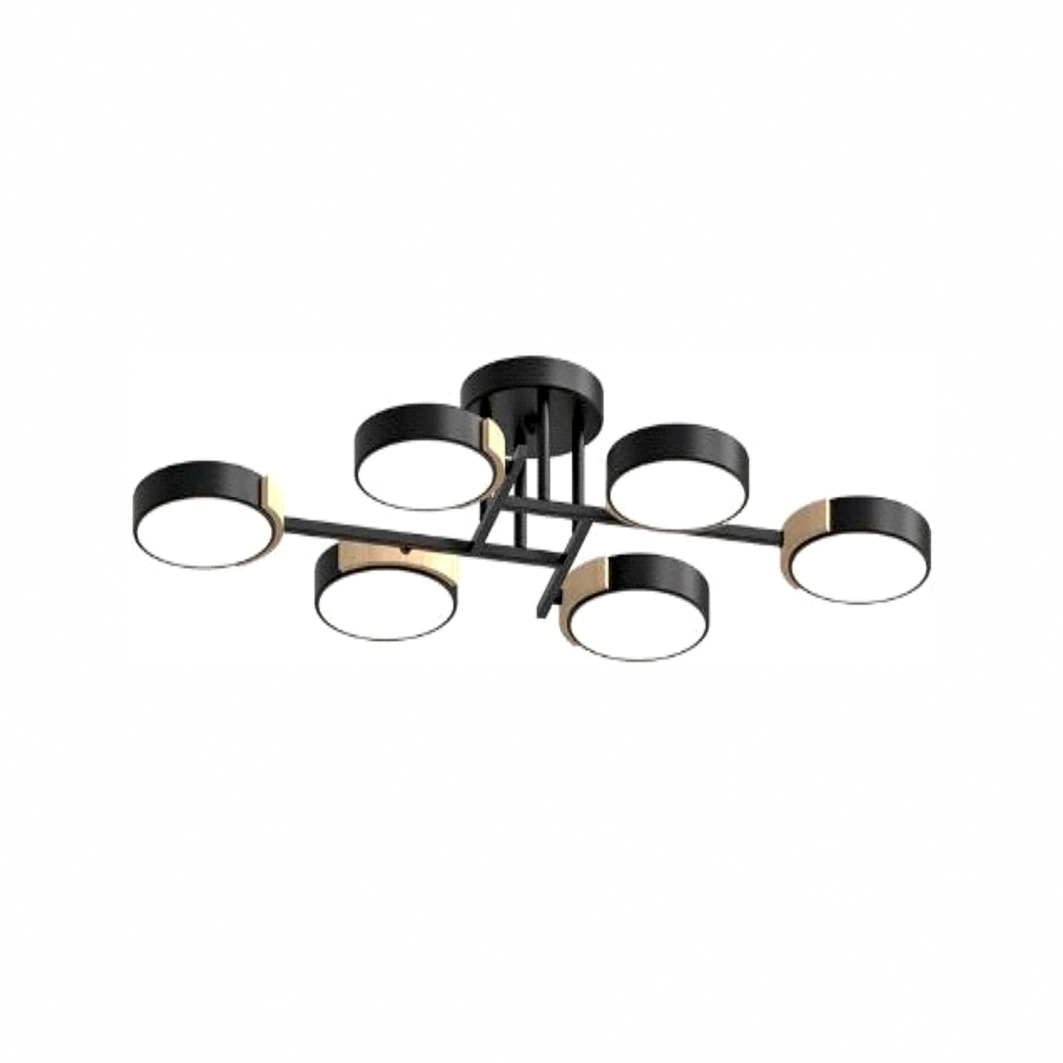 Потолочный светильник LED4U L3211-830 BK