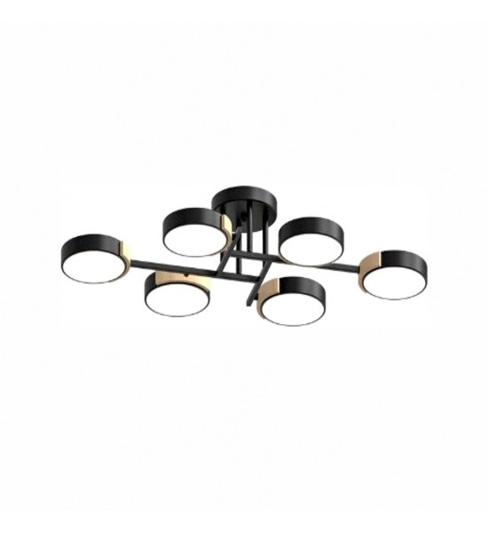 Потолочный светильник LED4U L3211-830 BK