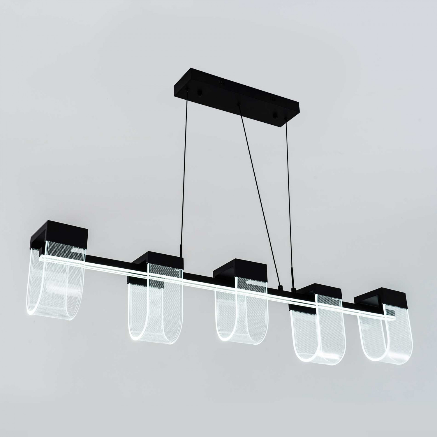 Подвесной светильник LED4U L7707-1200 BK