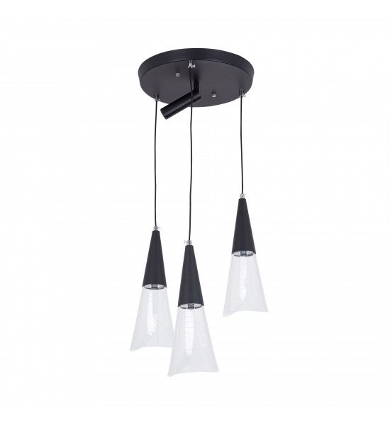 Подвесной светильник LED4U L7106-4 BK