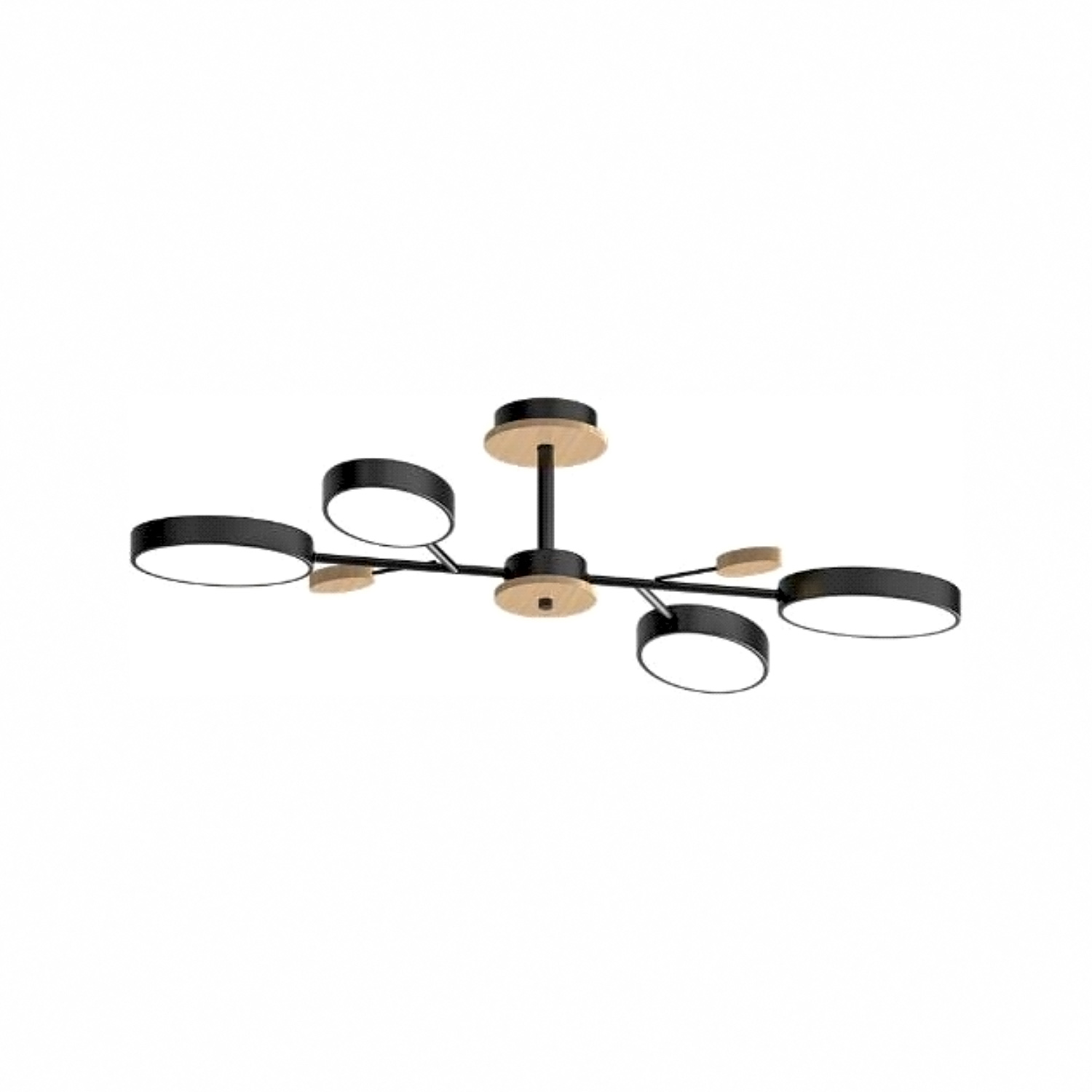 Потолочный светильник LED4U L3219-830 BK