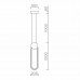 Подвесной светильник LED4U 8576 BK